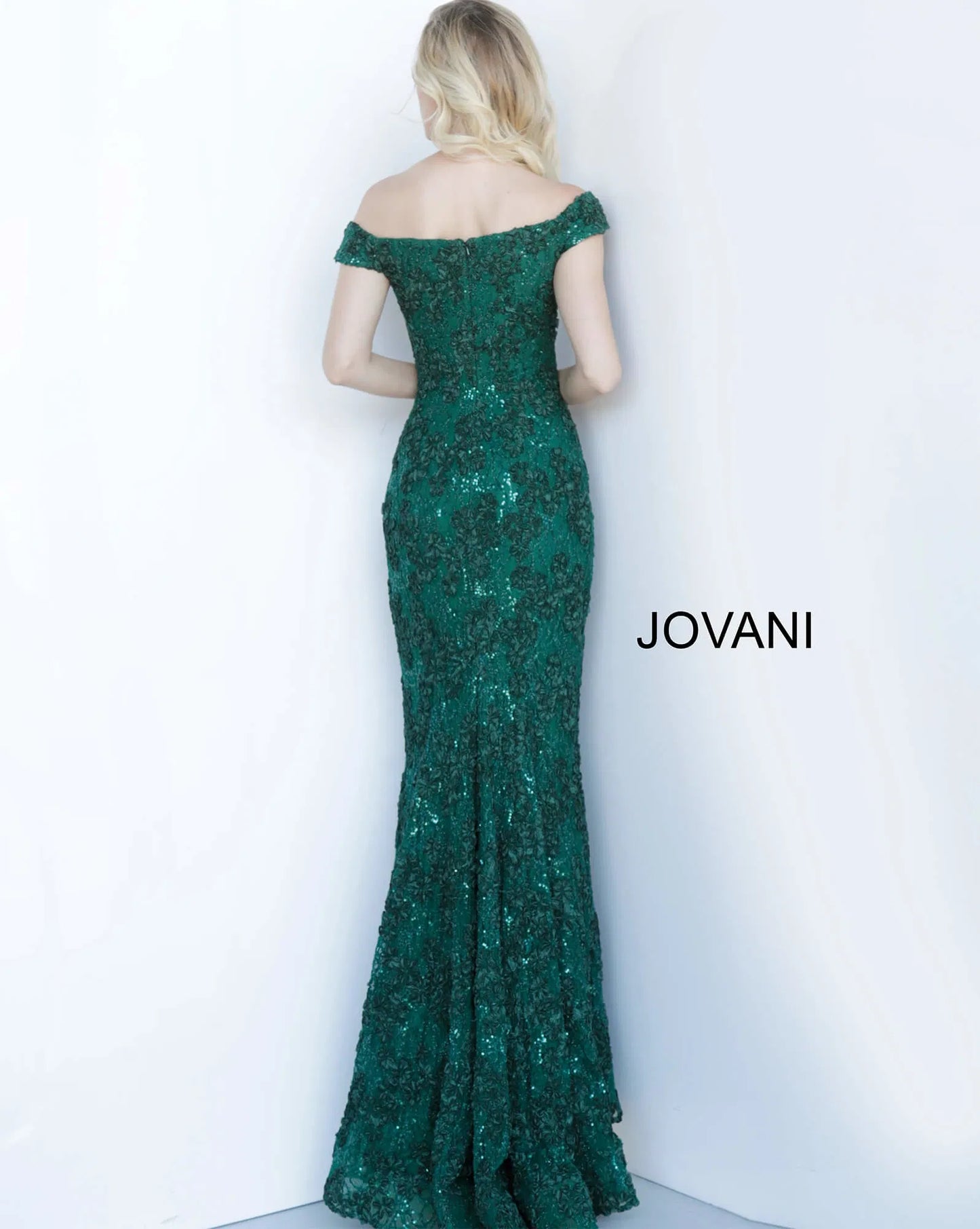 Jovani Off-The-Shoulder Dress