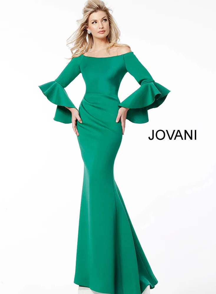 Jovani Bell Sleeve Dress