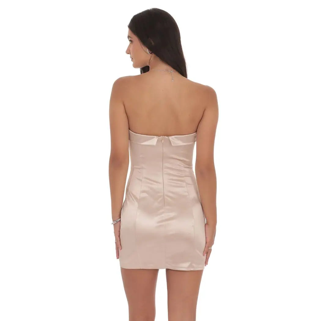 Lucy In The Sky Satin Dress