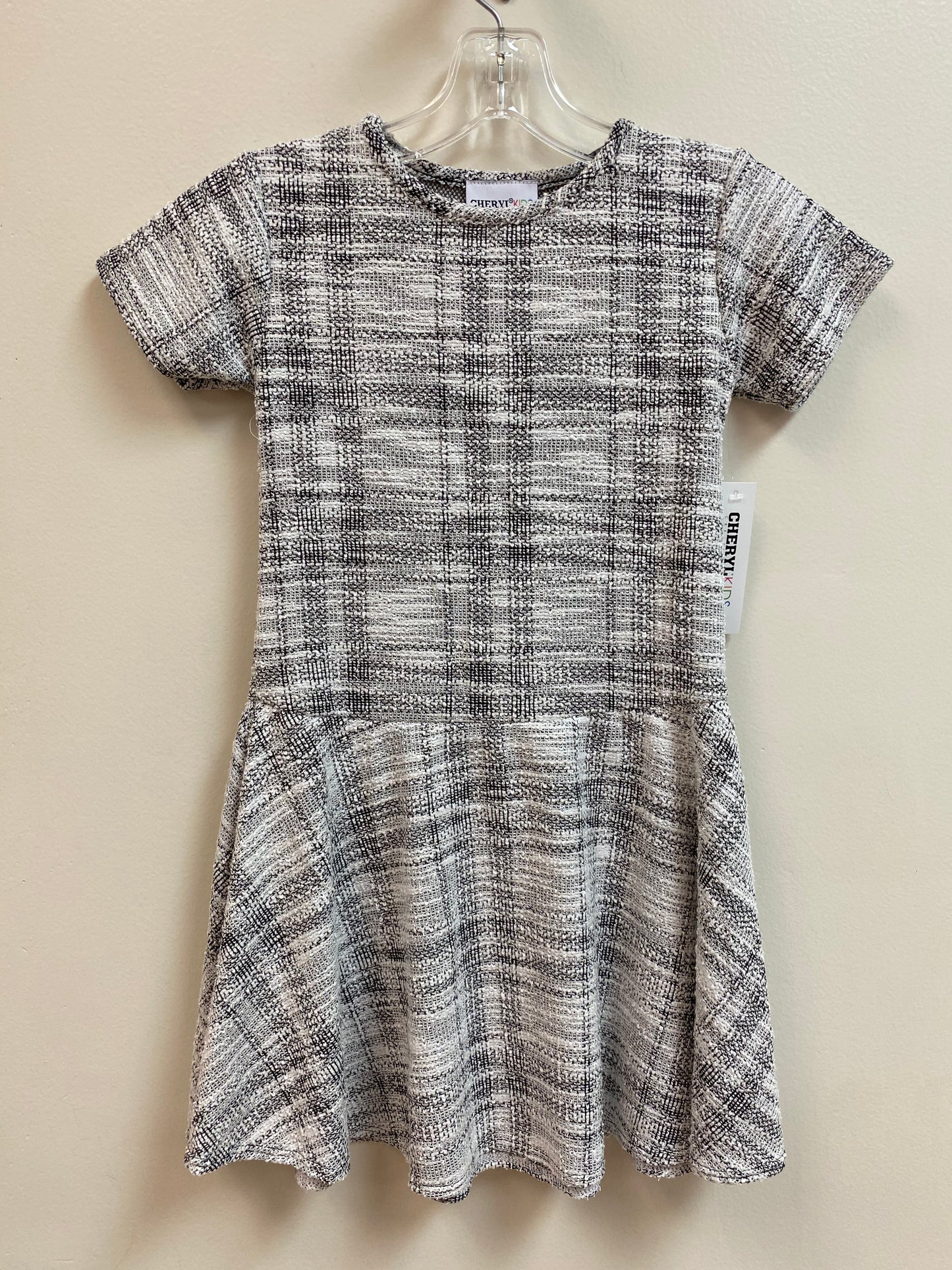 Light Plaid Pattern Cheryl Creations Kids Dress