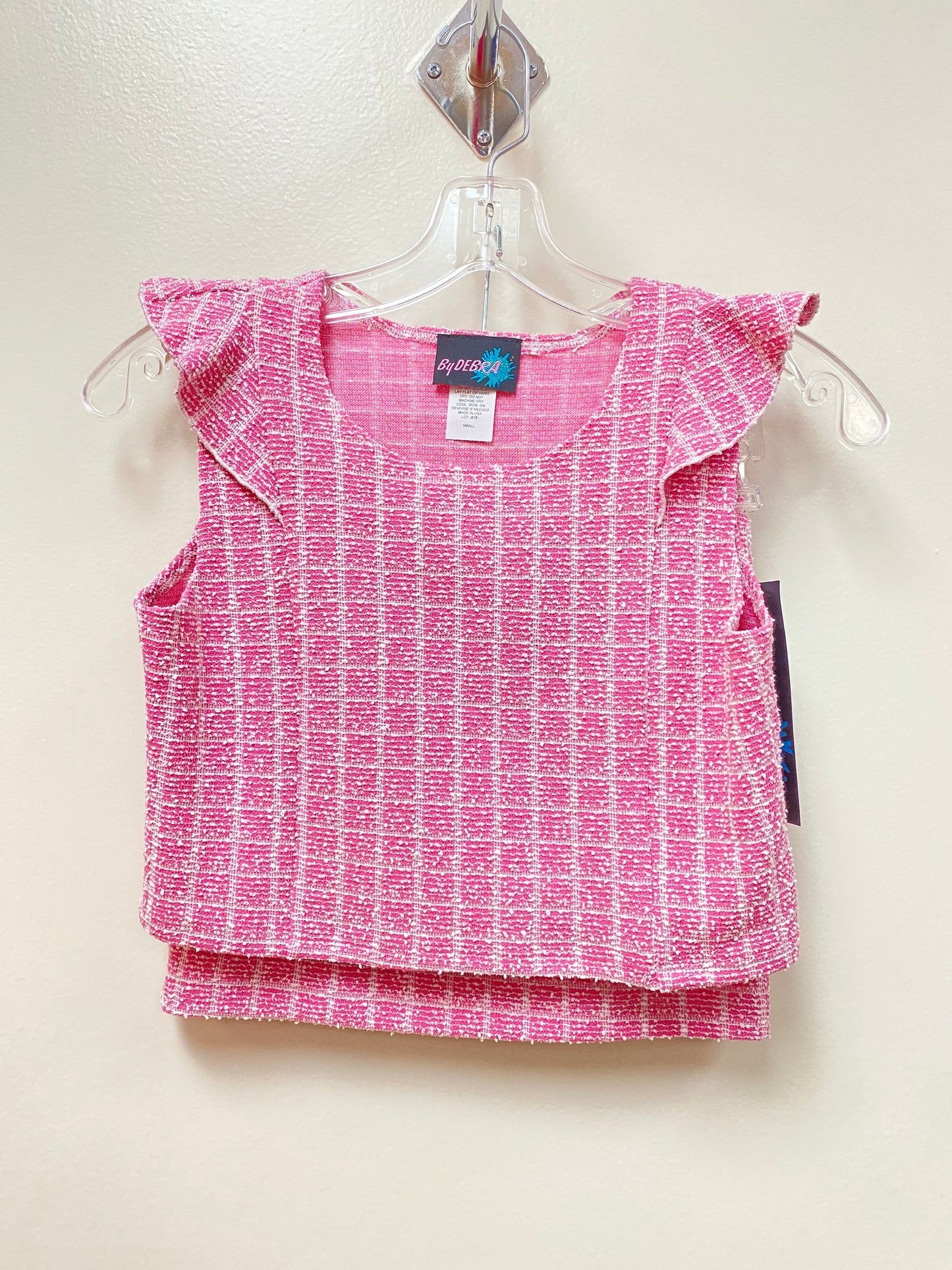 Ruffle Cap Sleeve By Debra Set