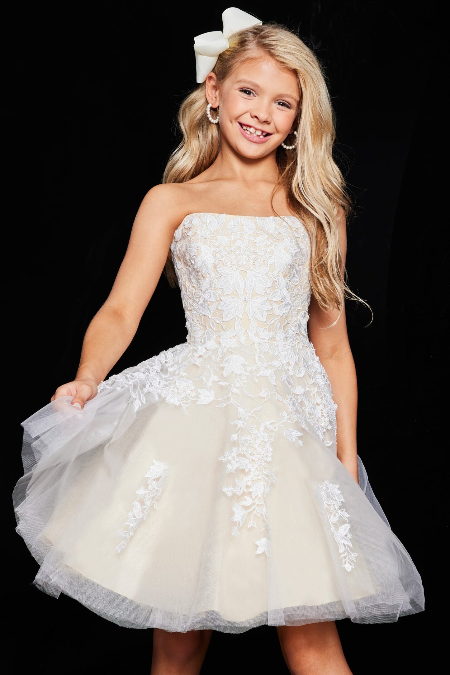 Jovani Lace Kids Dress