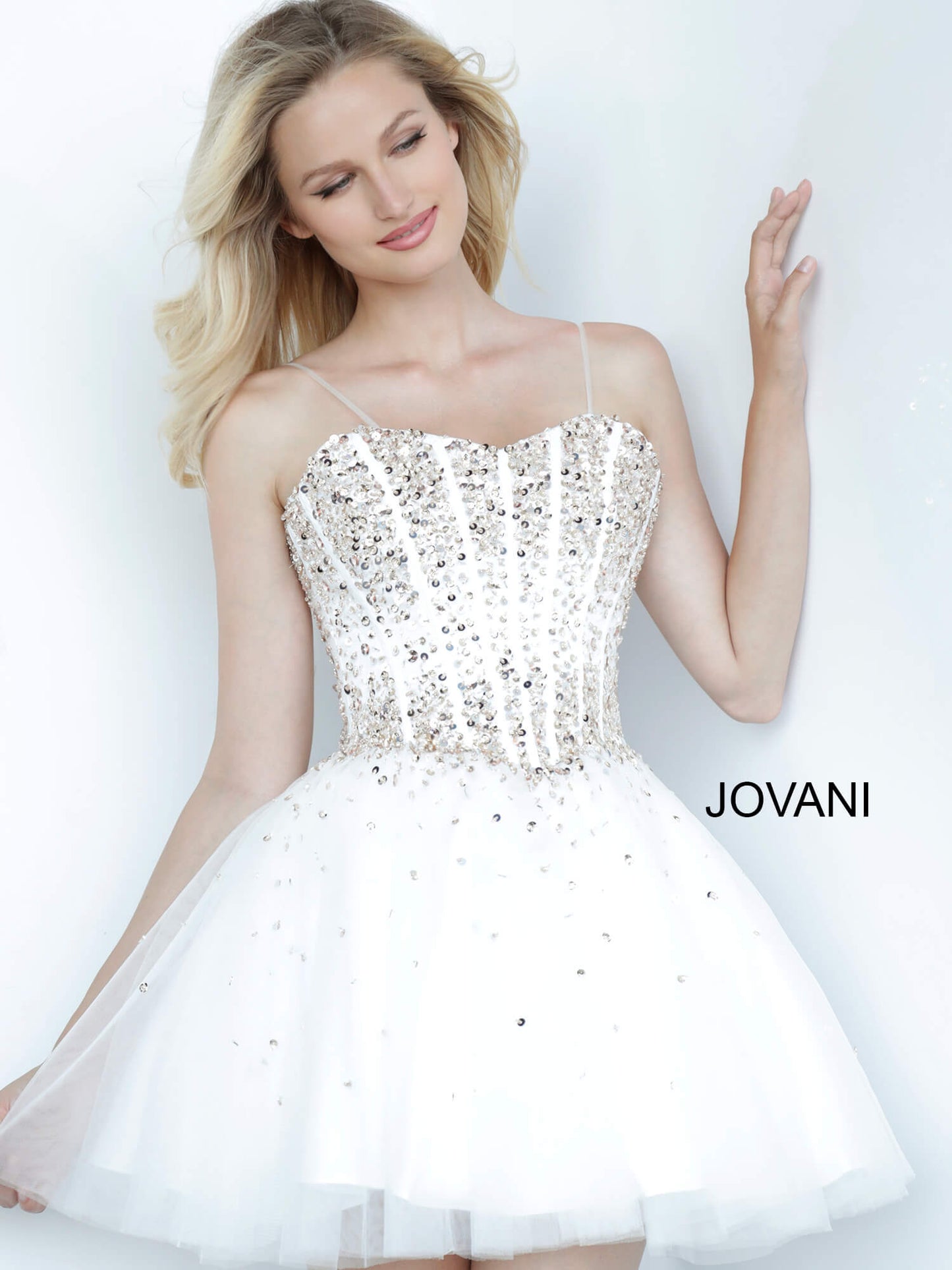 Jovani Beaded Corset Kids Dress