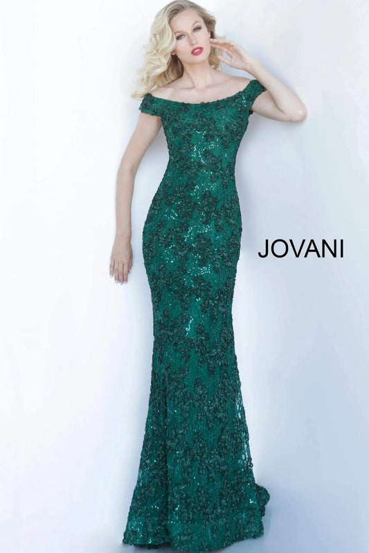 Jovani Off-The-Shoulder Dress