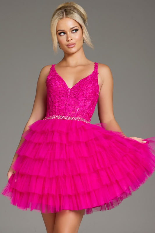 Jovani Lace And Tulle Dress