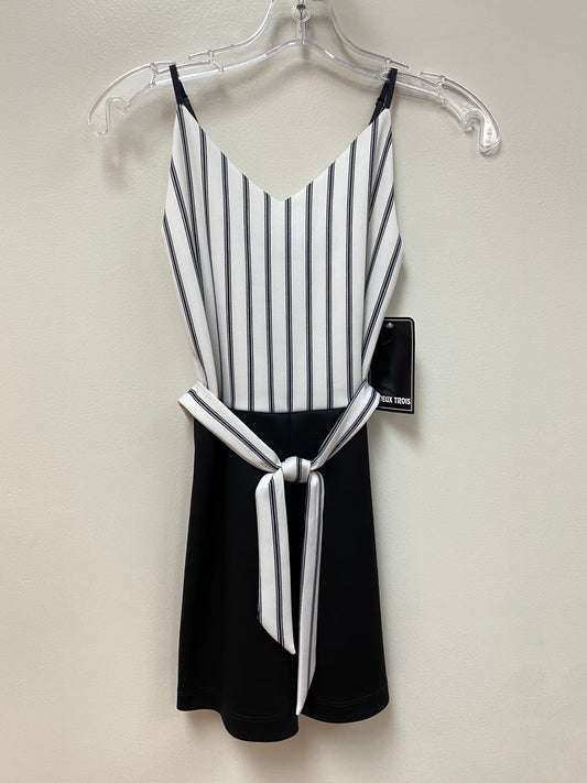 Un Deux Trois Striped Romper Dress