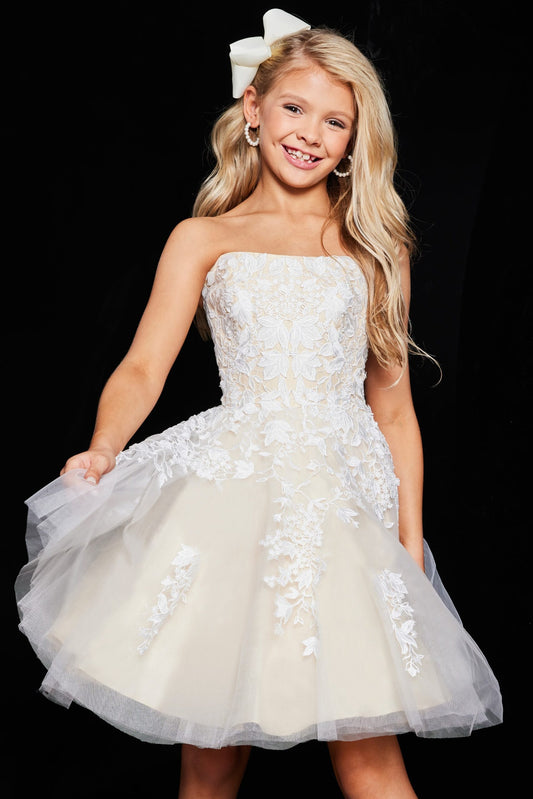 Jovani Lace Kids Dress