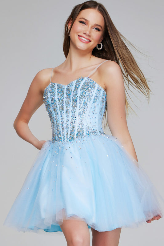 Jovani Beaded Corset Kids Dress